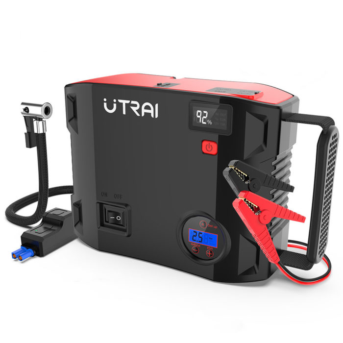 Utrai Jstar 5 - 12V 2000A starthulp - 24000mAH powerbank - 150PSI luchtcompressor - Afbeelding 3