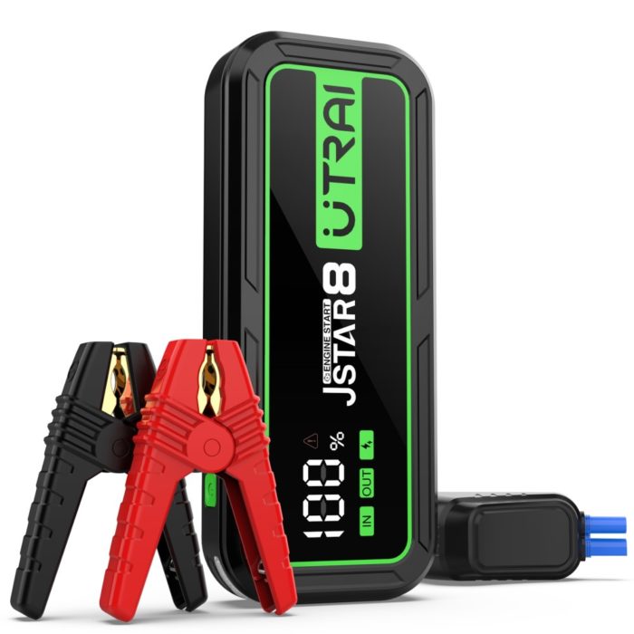 Utrai Jstar 8 - 12V 3000A starthulp - 20000mAH powerbank