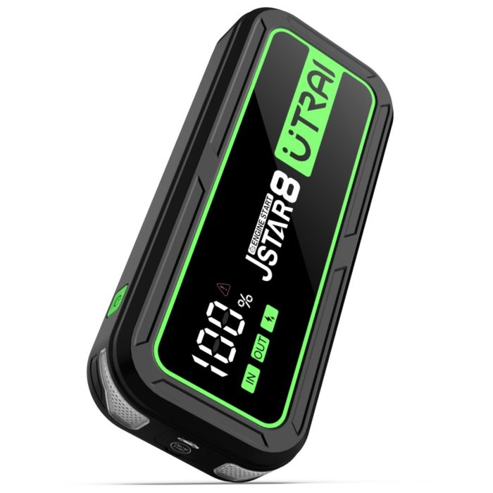 Utrai Jstar 8 - 12V 3000A starthulp - 20000mAH powerbank - Afbeelding 4