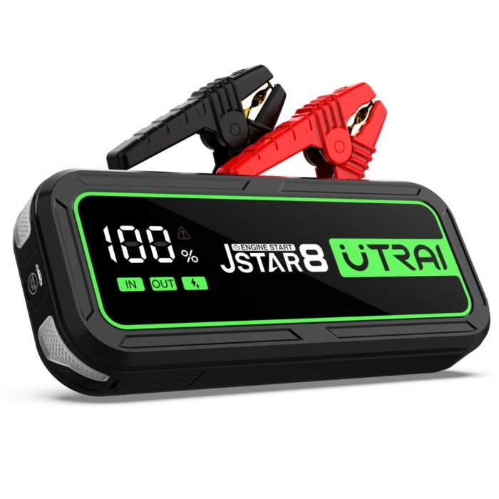 Utrai Jstar 8 - 12V 3000A starthulp - 20000mAH powerbank - Afbeelding 5