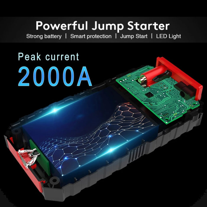 Utrai Jstar One - 12V 2000A starthulp - 22000mAH powerbank - Afbeelding 5