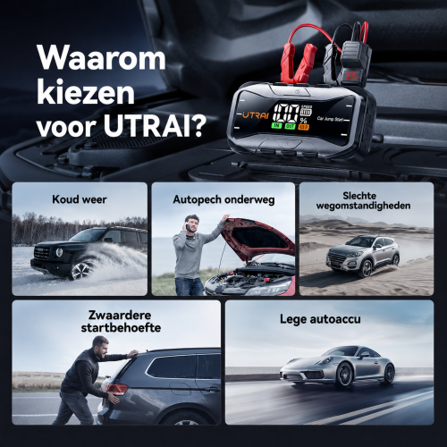 Belangrijkste voordelen van de UTRAI JS-10 jumpstarter